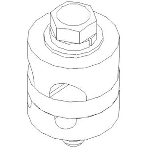 Harger - Fence Ground Clamp for #2 Wire