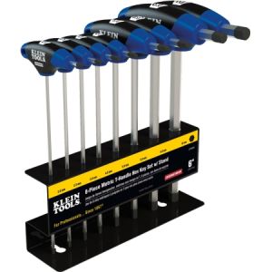 Klein Tools, Inc. -33762 - Journeyman T-Handle Set /w Stand,8 piece 6" Metric