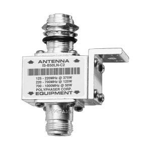 PolyPhaser Bulkhead Arrestor, N/F 10MHz to 1GHz PolyPhaser