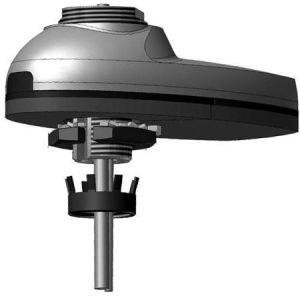 PCTEL - GPS+, Stud, Black, SMA/TNC