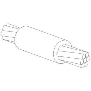 Harger, Inc. Cable to Cable, #2 Solid Harger, Inc.