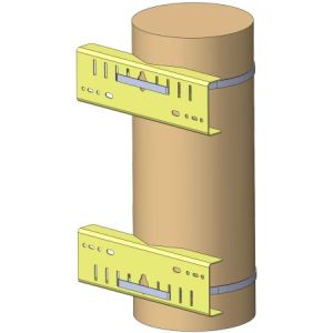 Ventev *Kit to Mnt LinkUPS Enc to Utility Pole Ventev