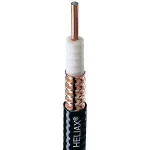 ANDREW an Amphenol company *1/2 in Foam Heliax Cable - Black Jacket ANDREW an Amphenol company