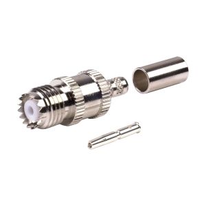 RF Industries, Ltd. MiniUHF Female Crimp-RG58 RF Industries, Ltd.