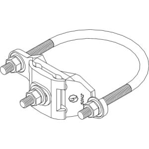 Harger, Inc. 2.5"- 3.0" Nominal Size Pipe Clamp Harger, Inc.