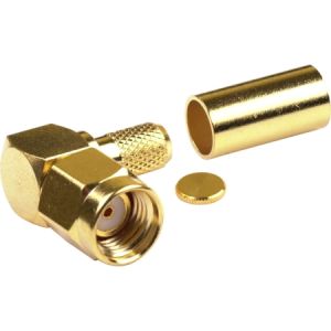 RF Industries, Ltd. Right Angle SMA Male RP for RG58 RF Industries, Ltd.