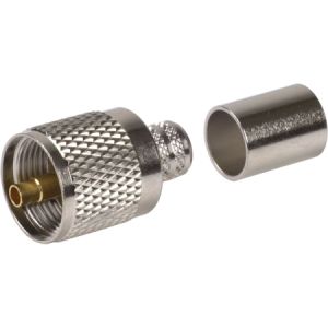 Amphenol RF UHF Male Crimp-LMR-400, 9913 Amphenol RF