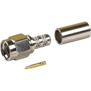 Amphenol RF SMA M Crmp-RG58 RG141 LMR195 & Ultralink Amphenol RF