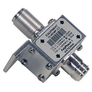 PolyPhaser Bulkhead Protector,N/F PolyPhaser