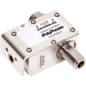 PolyPhaser VHF Combiner Arrestor, N/M to N/F PolyPhaser