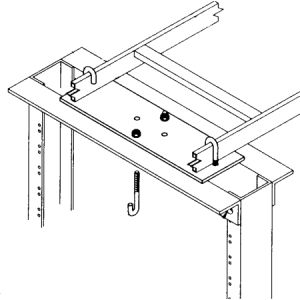 Eaton - Cooper B-Line 12" Runway Rack Support Eaton - Cooper B-Line