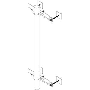 ANDREW an Amphenol company 6" Standoff Cantilever Wall Mnt Brack ANDREW an Amphenol company
