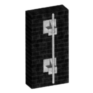 CommScope - Adjustable Wall Brackets, 12" Stand-off