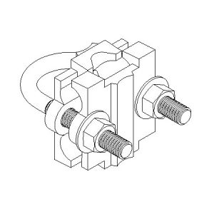 Harger, Inc. U-Bolt Ground Rod Clamp Harger, Inc.