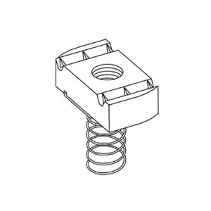 Channel Nuts (Spring), 5/8-11 Thread