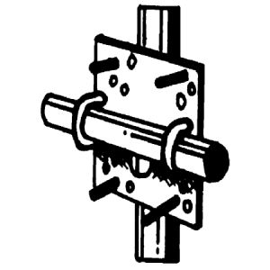 CommScope - Crossover Clamp 1"-2-7/8" OD round members