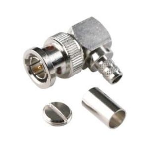 Amphenol RF RF Connector, BNC Right Angle Crimp Plug Amphenol RF