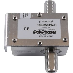 PolyPhaser Bulkhead Arrestor, N/F to N/F PolyPhaser