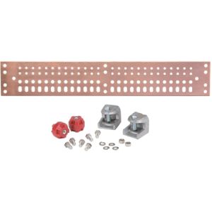ANDREW an Amphenol company Copper Ground Buss Bar, 1/4"x4"x24" ANDREW an Amphenol company
