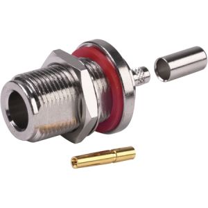 RF Industries, Ltd. N Female Bulkhead/RG142 RF Industries, Ltd.