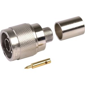 Times Microwave Systems - N Male Crimp-LMR400