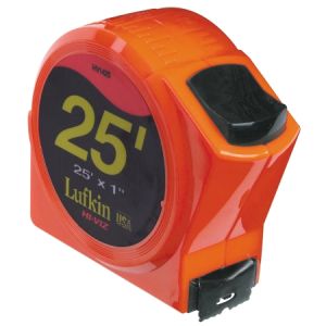 Lufkin Tape Measure, 1inx25ft, or, P1000 Lufkin