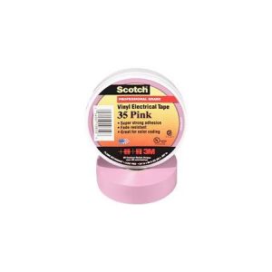 3M Company 3/4 in x 66 ft Pink Electrical Tape 3M Company