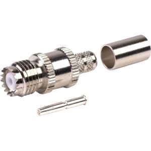 RF Industries, Ltd. MiniUHF Female Crimp RG8X RF Industries, Ltd.