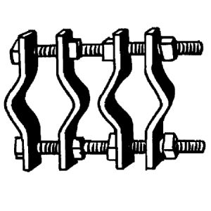 CommScope - Pipe Mounting Kit, 3-1/2", 2 ea.