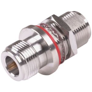 Amphenol RF N Female/N Female Bulkhead Adapter Amphenol RF