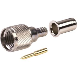Amphenol RF MiniUHF Male Crimp-RG58 Amphenol RF