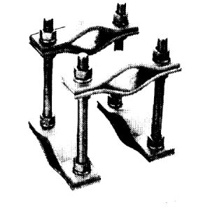 ANDREW an Amphenol company Mounting Clamp Kit, 5 in, 2 ea. ANDREW an Amphenol company
